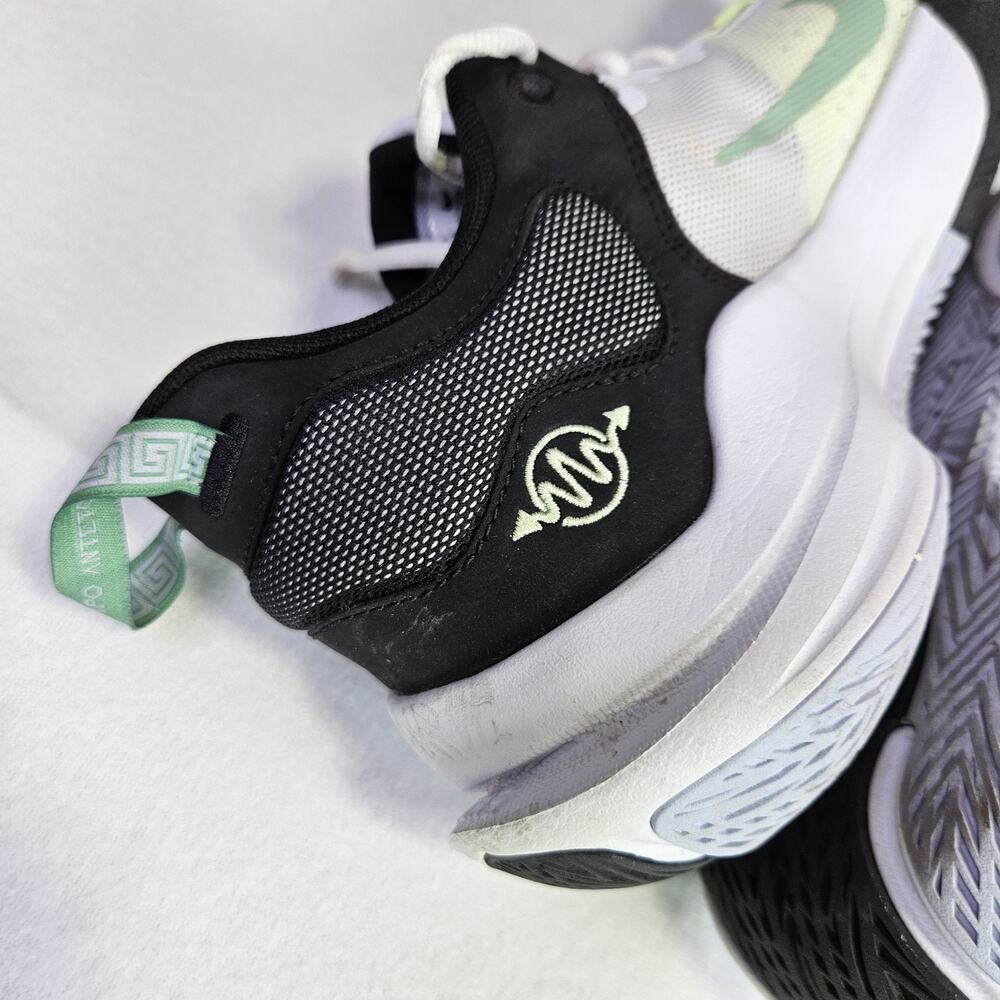 Nike Mens 10.5 Giannis Immortality 2 Shoes White Black Volt DM0825-101 Sneaker - Picture 14 of 16